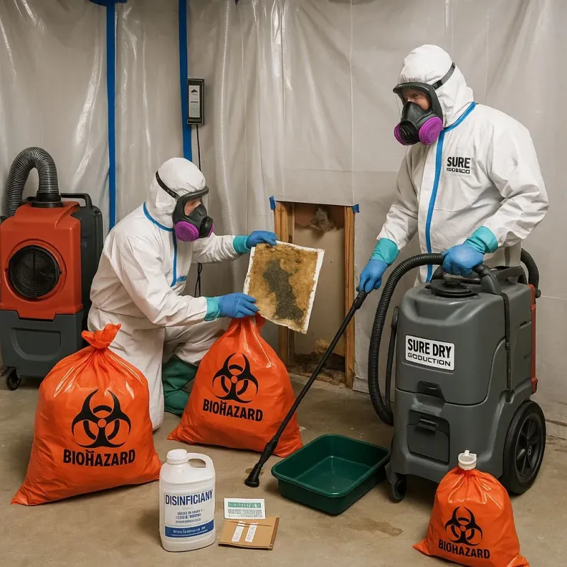 Contaminated Water Handling Protocols process in Van Buren County, IA